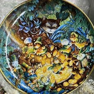 Colorful Fantasy Decorative Plate